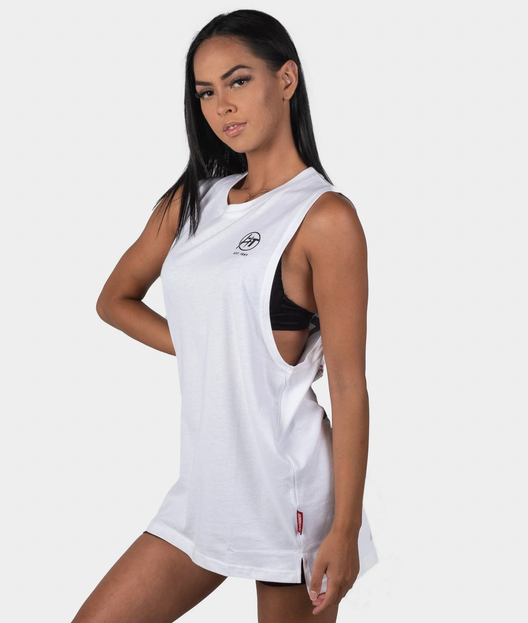 Womens HTxJPN Crossing Tank - White - Image 5