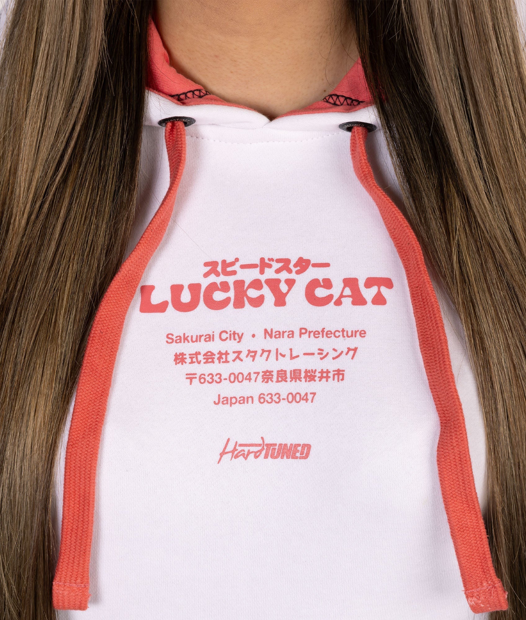 Womens Lucky Cat Hoodie - Image 4