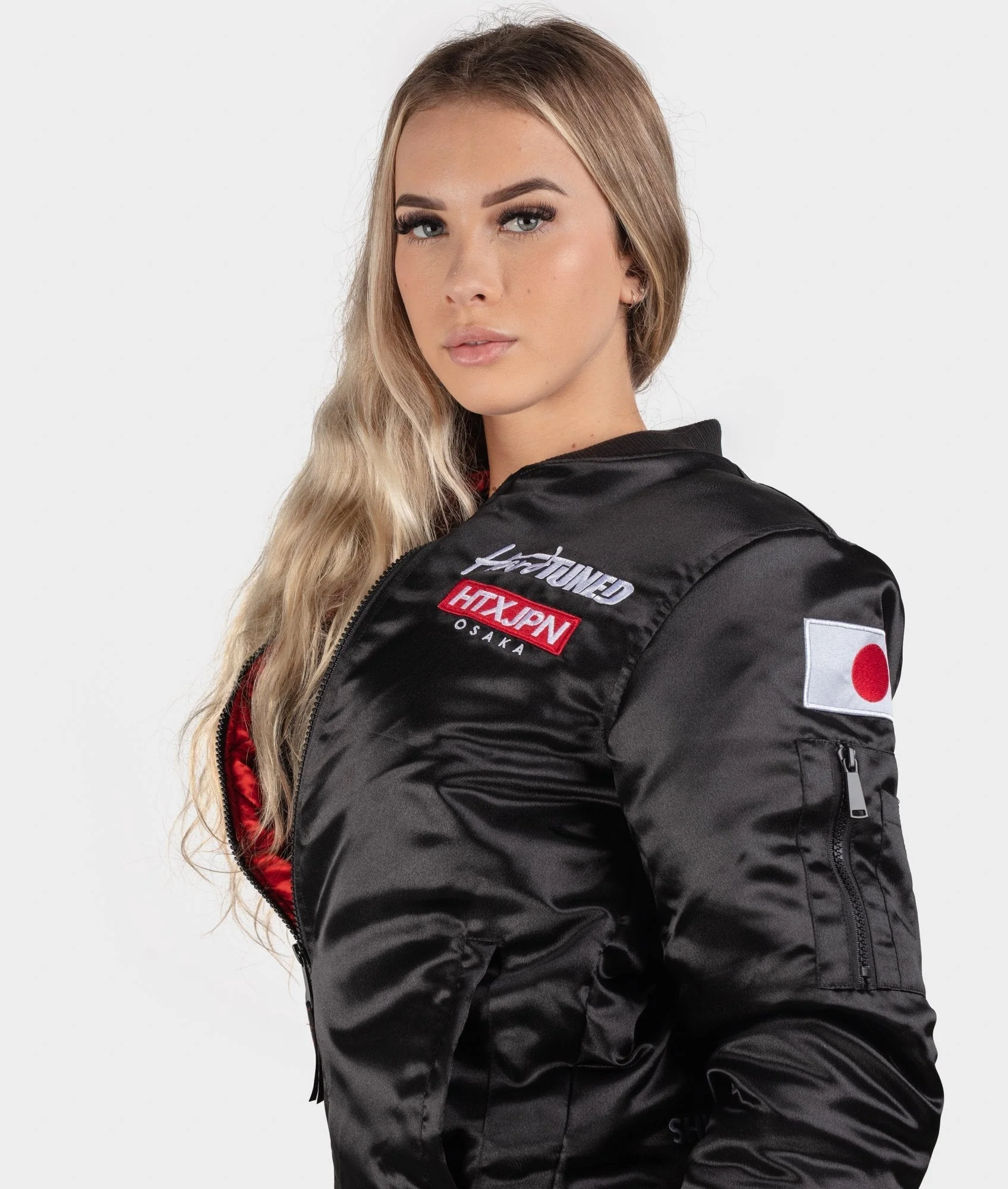 Womens Overnight Parts Bomber Jacket - Image 7