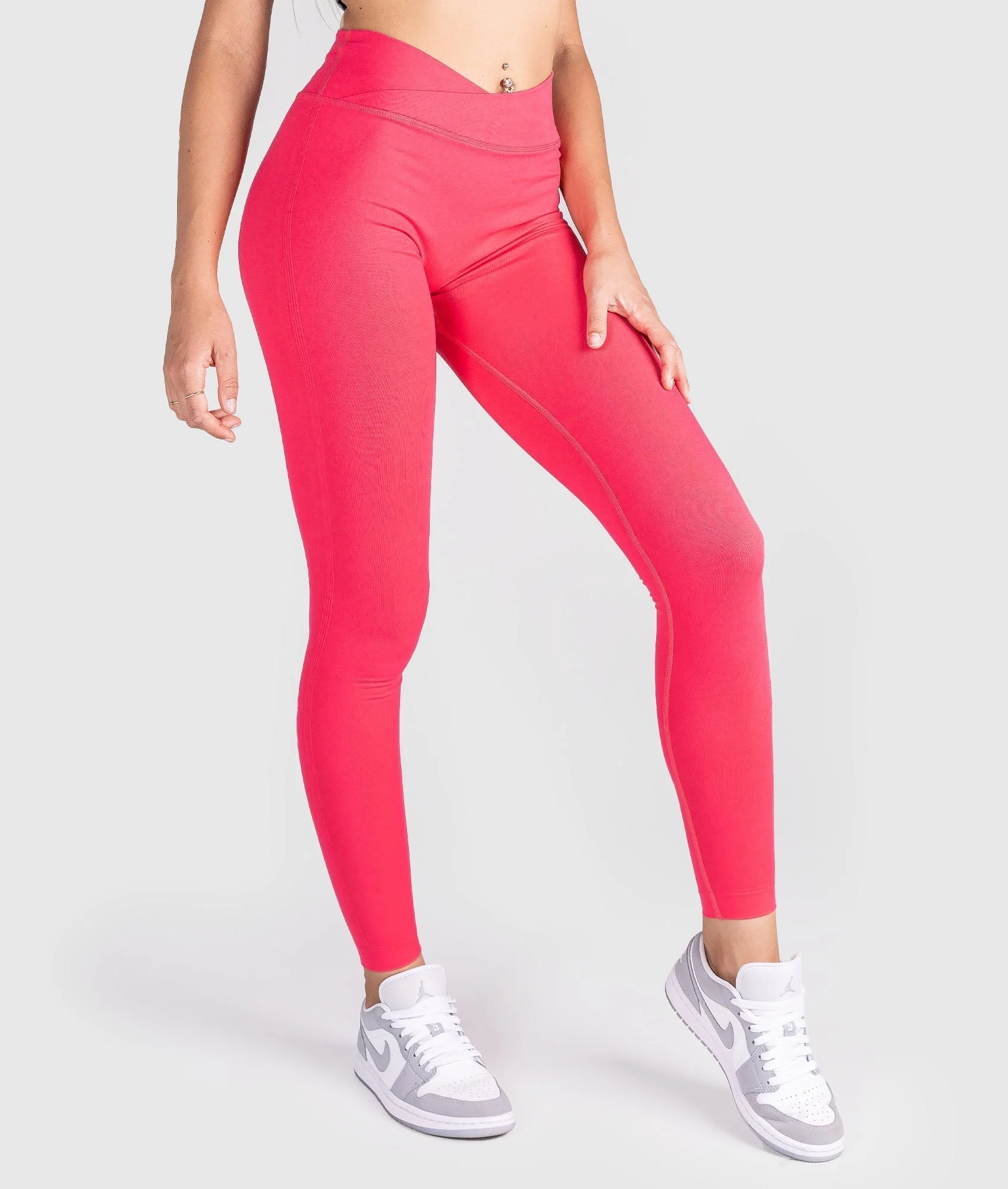 Sakura Seamless Leggings - Berry - Image 8
