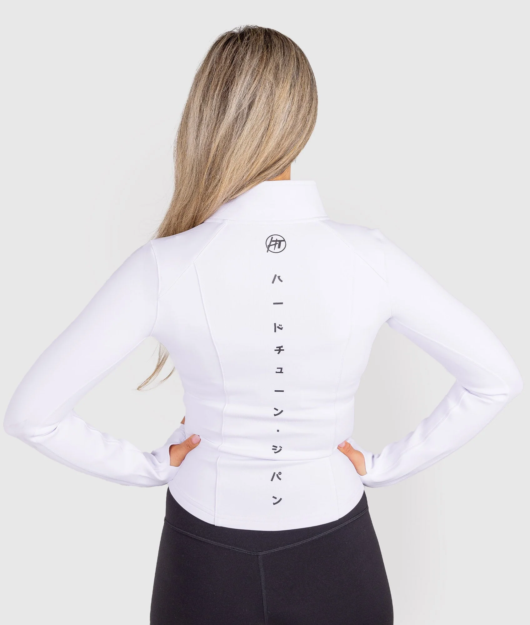 Trackside Longsleeve Jacket - White - Image 6