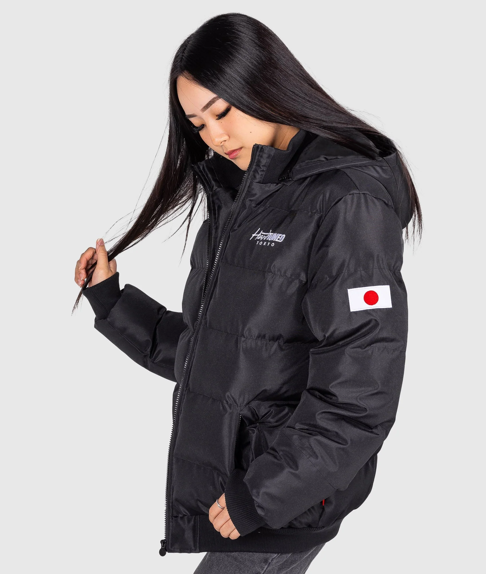 Womens Underground C1 Loop Puffer Jacket - Image 5
