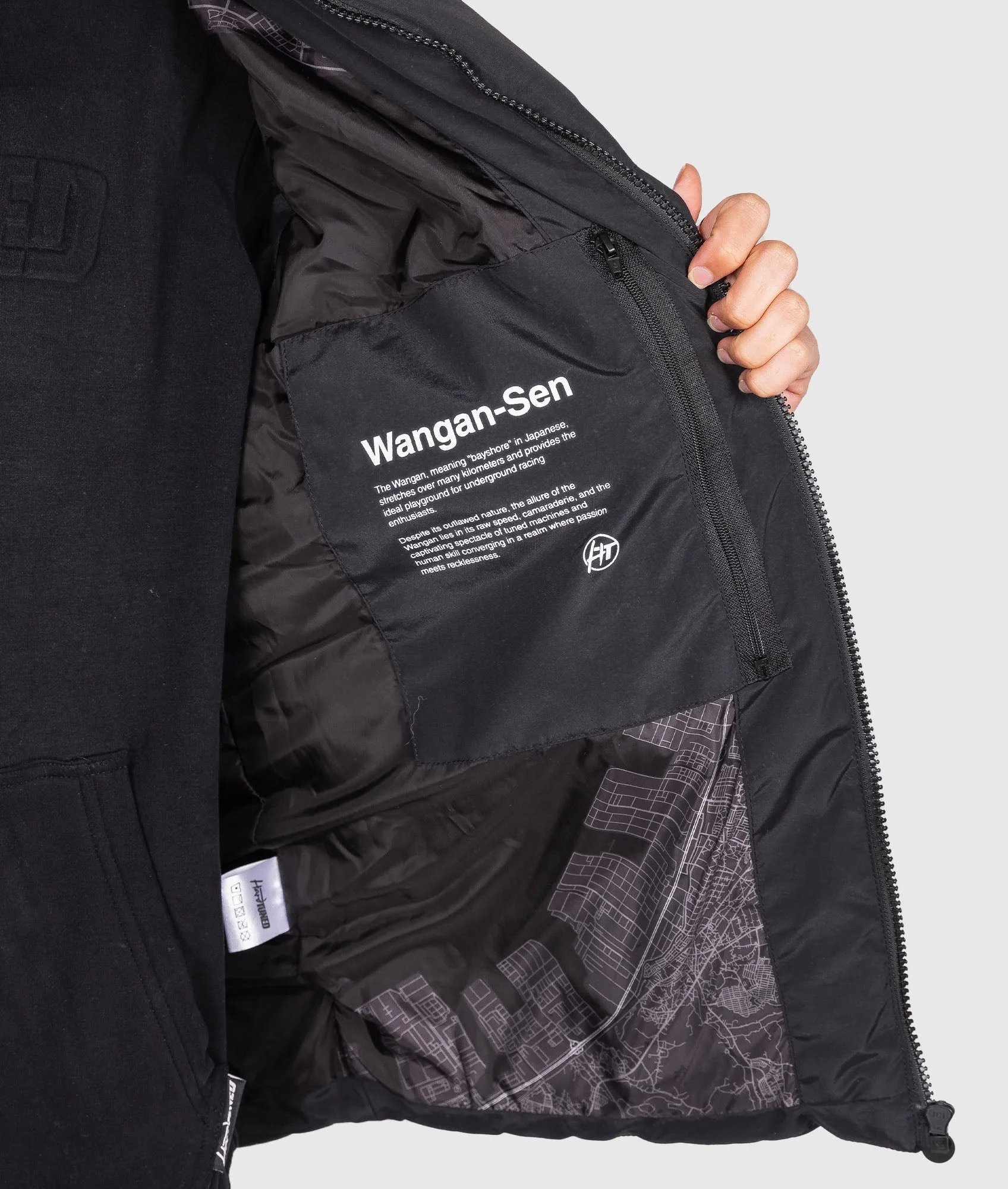 Womens Underground C1 Loop Puffer Vest - Image 7