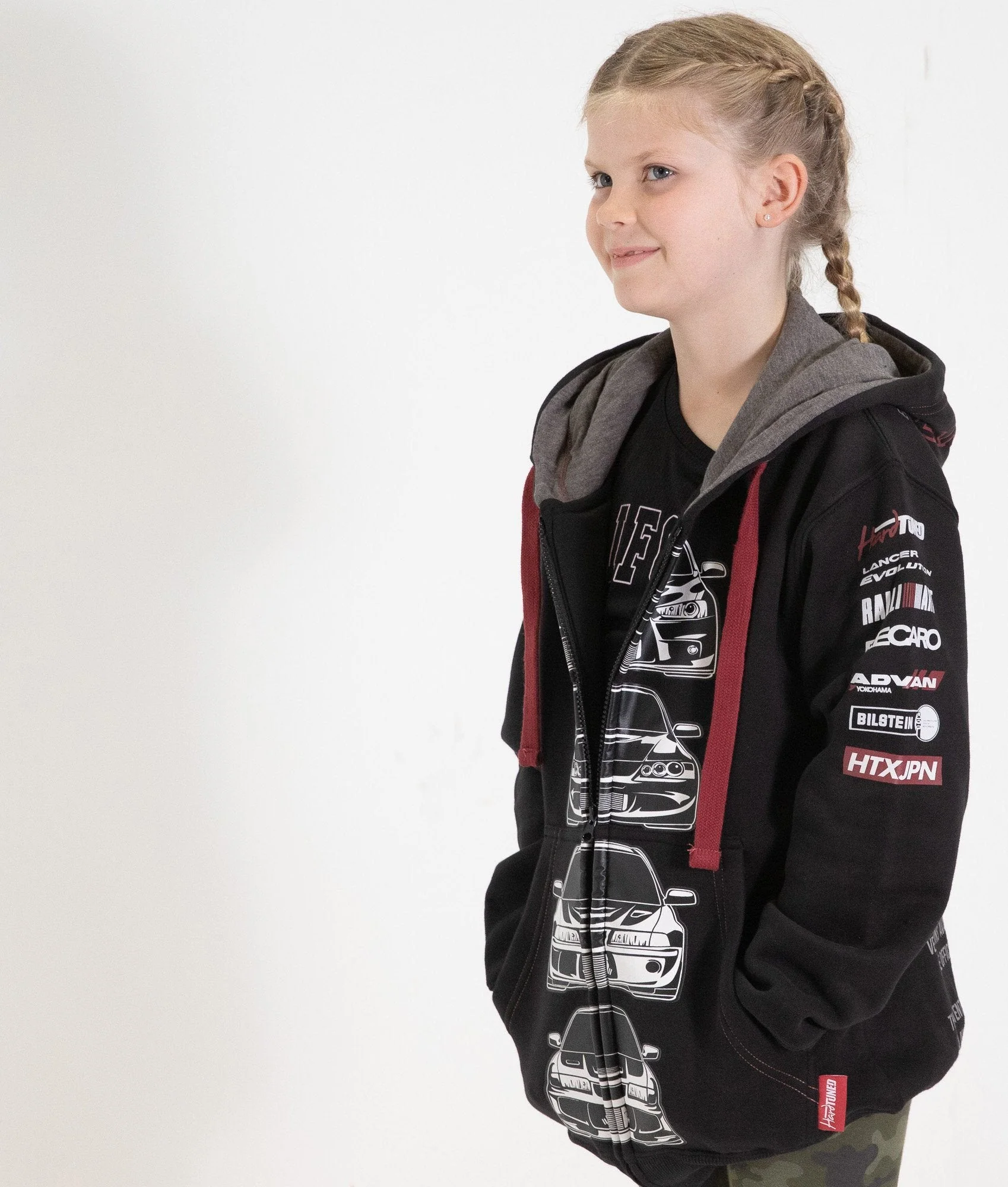 Youth Mitsubishi Evolution Hoodie - Image 5