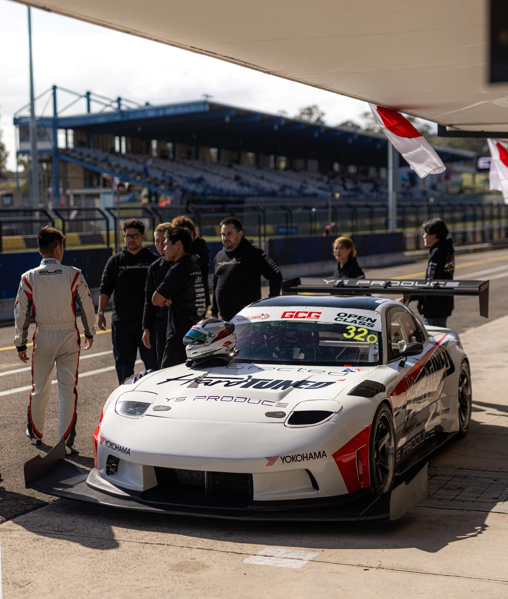 Yuuki Kamakura RX-7 Oversized Team Tee - White - Image 7
